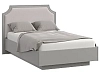 Кровать Montreal серый 1,5сп.с п/м (1200) Bravo white,д/матр.20-45кг