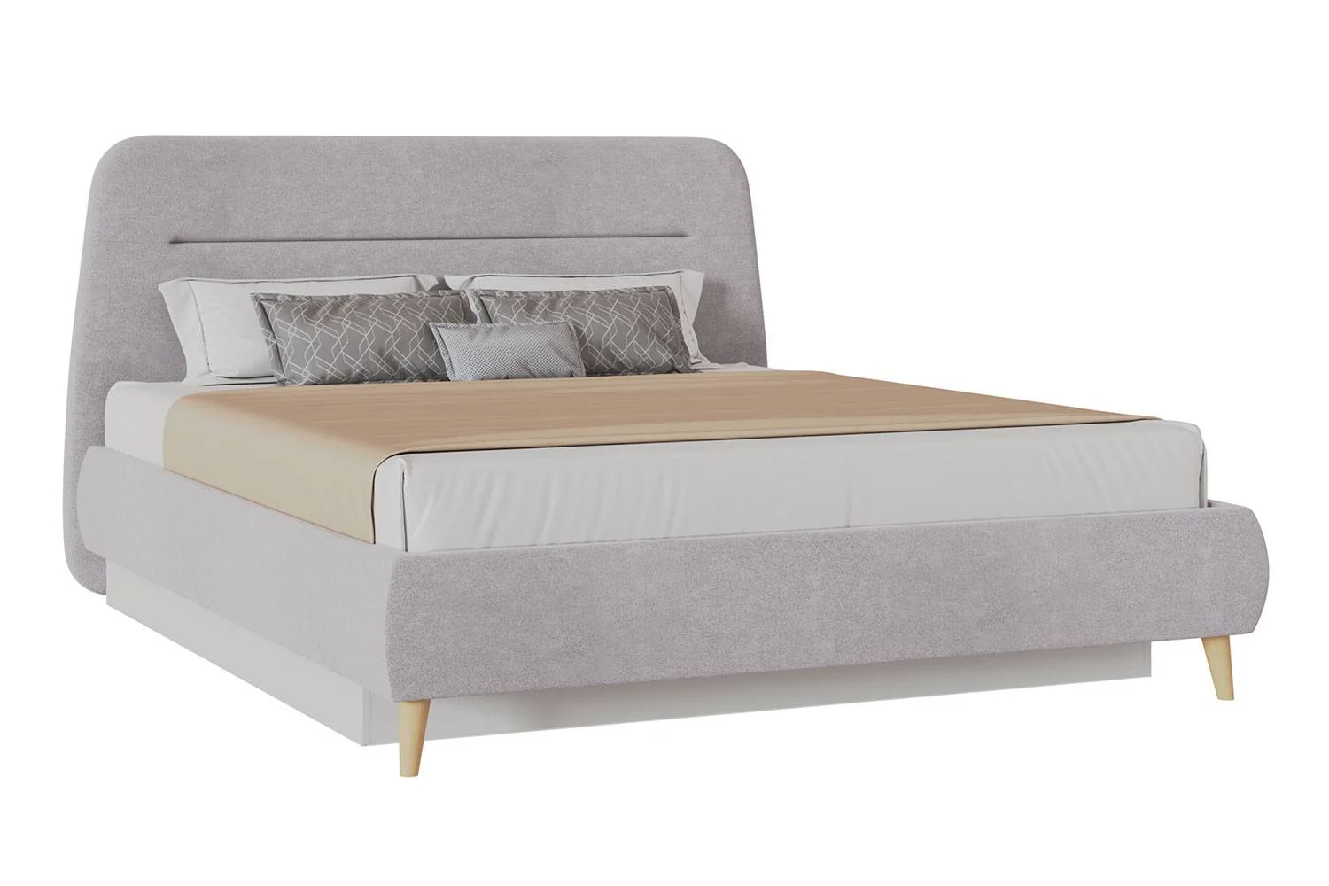 Кровать с ПМ 160*200, Магнелия-811.26, Dream 13/ОД18