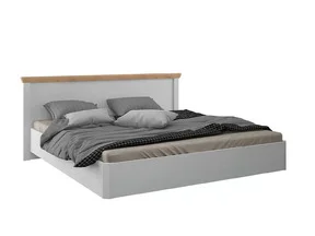 Кровать двойная(1800*2000) Магнум МГ-801.28, Блан-Шене+Дуб Бунратти Кровать двойная(1800*2000) Магнум МГ-801.28, Блан-Шене+Дуб Бунратти