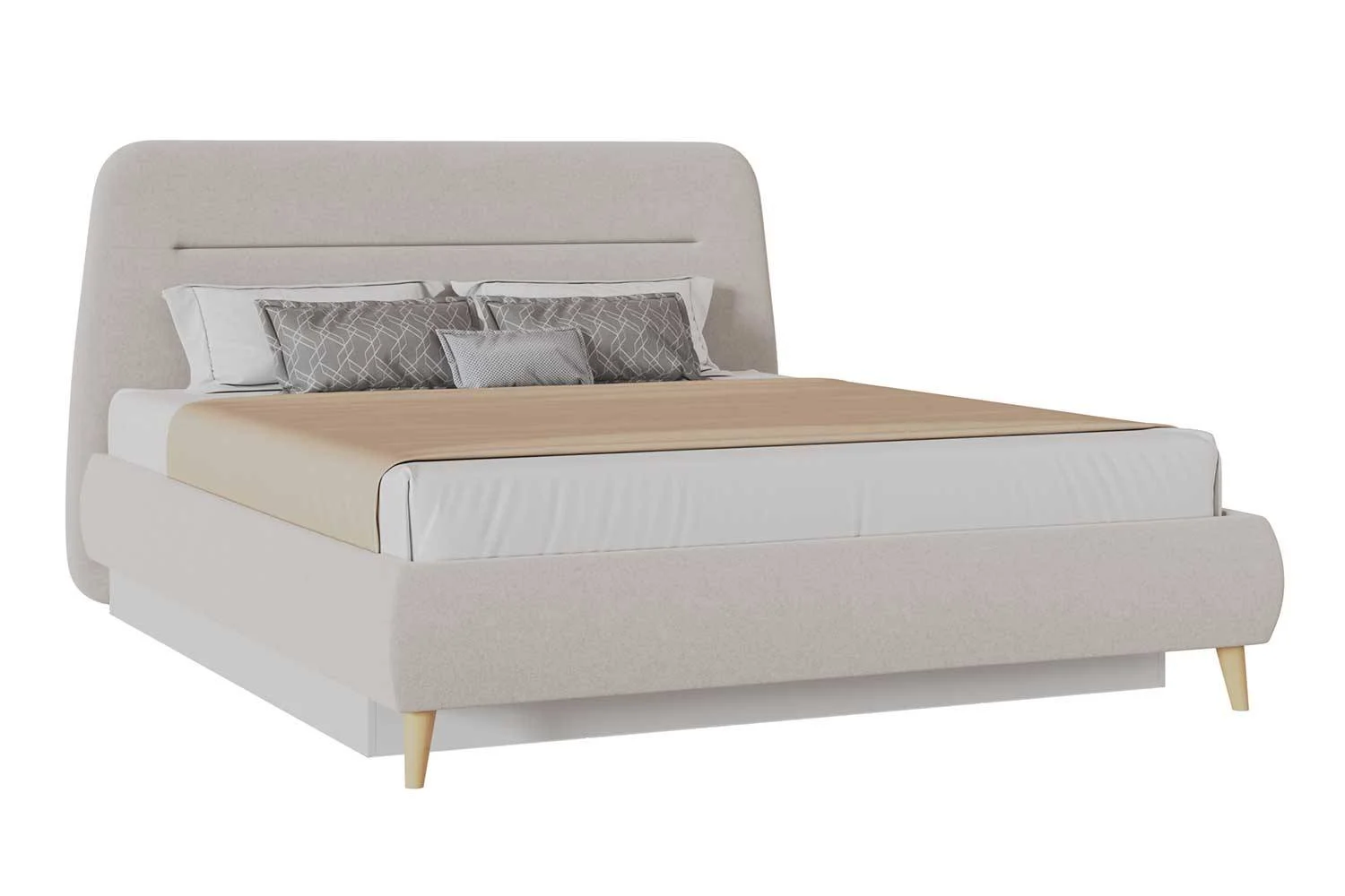 Кровать с ПМ 160*200, Магнелия-811.26, Dream 01/ОД18