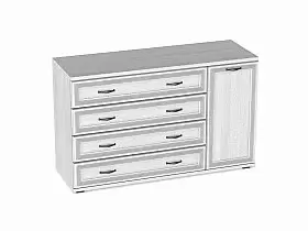 Тумба Карина 1260x784 4 ящика Снежный Ясень Тумба Карина 1260x784 4 ящика Снежный Ясень