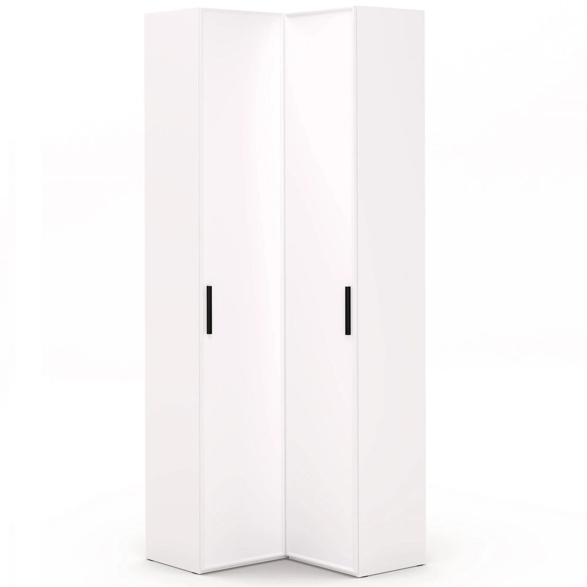 Шкаф угл. 400/400, огран. (угл.+1дв.FCC, 5полок) Rimini белая 