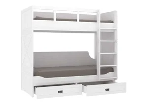 Кровать двухъярусная 90*200 Кантри КА-845.25, Блан-Шене Кровать двухъярусная 90*200 Кантри КА-845.25, Блан-Шене