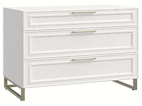 Комод 3ящ., Montreal бел., метал.опоры дл.888 Комод 3ящ., Montreal бел., метал.опоры дл.888
