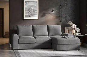 Диван угловой Элке с оттоманкой Диван угловой Элке с оттоманкой