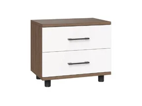 Тумба Грейс Гикори Джексон темный - Белый Бриллиант Глянцевый Тумба Грейс Гикори Джексон темный - Белый Бриллиант Глянцевый