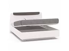 Кровать SOHO белая 2сп. с п/м (1600мм) Cayenne 6, д/матр.20-45кг Кровать SOHO белая 2сп. с п/м (1600мм) Cayenne 6, д/матр.20-45кг