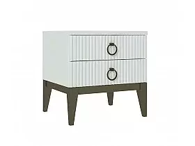 Тумба прикроватная Хилтон ХТ-302.03, Д1, Белый премиум Тумба прикроватная Хилтон ХТ-302.03, Д1, Белый премиум