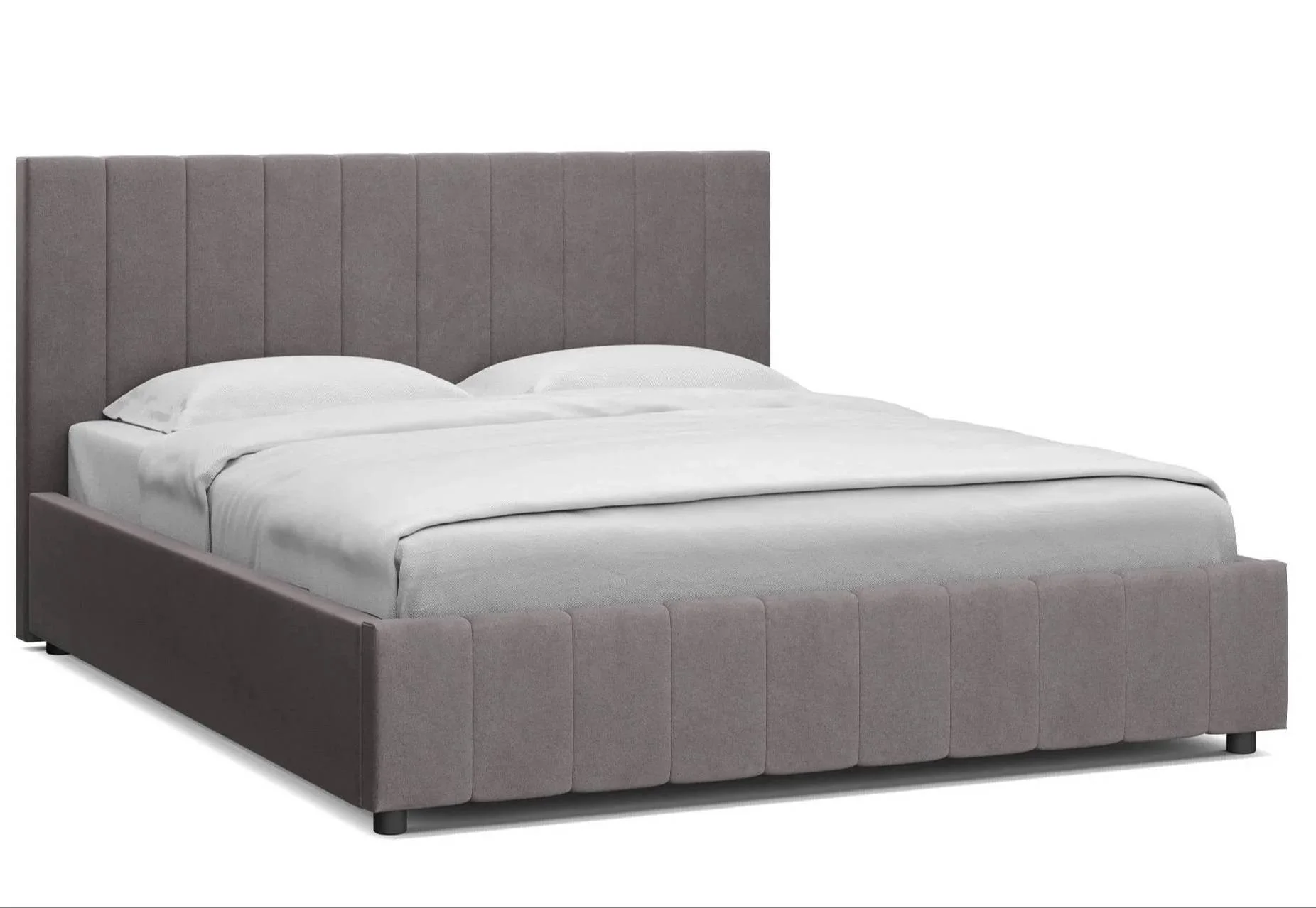 Кровать ETALON 160*200 Velutto 19 с ящиком с ПМ