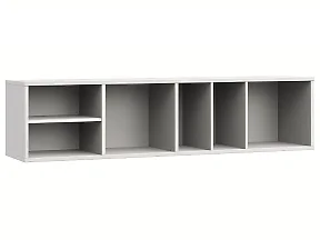 Полка Римини белая/туя навесная дл.1332 Полка Римини белая/туя навесная дл.1332