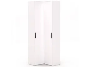 Шкаф угл. 400/400, огран. (угл.+1дв.FCC, 5полок) Римини белая Шкаф угл. 400/400, огран. (угл.+1дв.FCC, 5полок) Римини белая