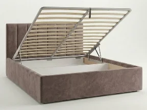 Кровать мягкая с ПМ Агата-811.26, Velutto 68 Кровать мягкая с ПМ Агата-811.26, Velutto 68