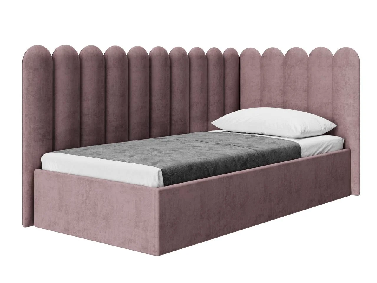 Кровать Савоярди ПМ-407 исп.2 (правая) Formula 392 (слива)