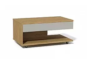 Стол Анри АН-520.02 журнальный Д1М, Швейцарский вяз/белый Стол Анри АН-520.02 журнальный Д1М, Швейцарский вяз/белый