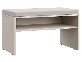 Банкетка с подушкой Bravo white дл.582 Montreal беж. Банкетка с подушкой Bravo white дл.582 Montreal беж.