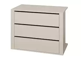 Комод вкладной Хилтон ХТ-042.01, Кашемир серый Комод вкладной Хилтон ХТ-042.01, Кашемир серый