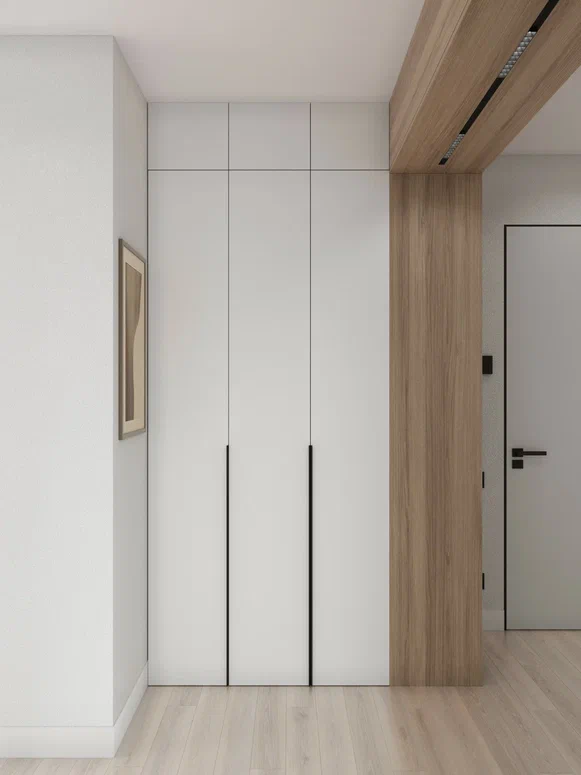 Дизайн-проект прихожей с зеркалом