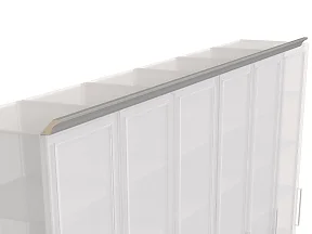 Элемент карниза дл.2400 Монреаль серый Элемент карниза дл.2400 Монреаль серый