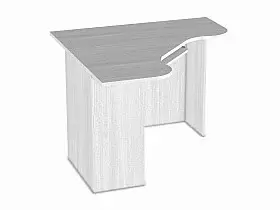 Стол Карина компьютерный 1154x775 Снежный Ясень Стол Карина компьютерный 1154x775 Снежный Ясень