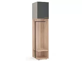 Шкаф Merano Arumi/Шенилл темный Индиго матовый Шкаф Merano Arumi/Шенилл темный Индиго матовый