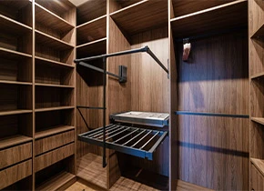 Гардеробная открытого типа (индивидуальный заказ) Гардеробная открытого типа (индивидуальный заказ)