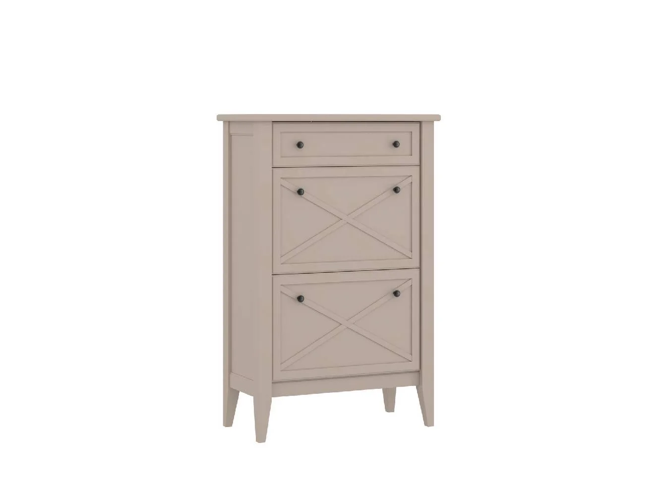 Тумба для обуви КА-115.11, Кашемир Серый