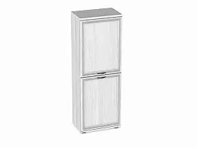 Шкаф Карина многоцелевой 540x1504 2 дв. Снежный Ясень Шкаф Карина многоцелевой 540x1504 2 дв. Снежный Ясень
