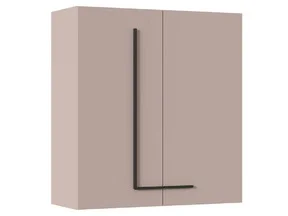 Шкаф настенный Милагро МИ-424.06, Кашемир серый Шкаф настенный Милагро МИ-424.06, Кашемир серый