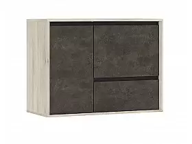 Шкаф Luna навесной Rovere Anziano Roxy/Ручка серая LN014.3 Шкаф Luna навесной Rovere Anziano Roxy/Ручка серая LN014.3