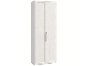 Шкаф Montreal белый 2дв., стеллаж, выдв.штанга гл.404 Шкаф Montreal белый 2дв., стеллаж, выдв.штанга гл.404