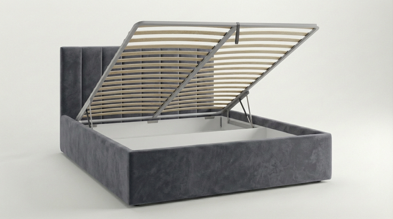 Кровать мягкая с ПМ Агата-811.26, Velutto 32