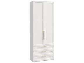 Шкаф 2дв., 3ящ., 5полок гл.404, Montreal белый Шкаф 2дв., 3ящ., 5полок гл.404, Montreal белый
