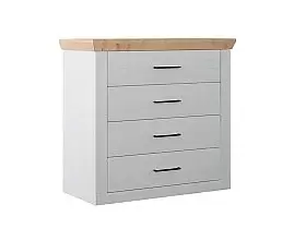 Комод Магнум МГ-101.22, Блан-шене+Дуб бунратти Комод Магнум МГ-101.22, Блан-шене+Дуб бунратти