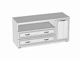 Тумба Карина 1260x604 Снежный Ясень Тумба Карина 1260x604 Снежный Ясень