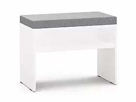 Скамья Rimini белый/туя с подушкой Мelange 996 дл.582 Скамья Rimini белый/туя с подушкой Мelange 996 дл.582