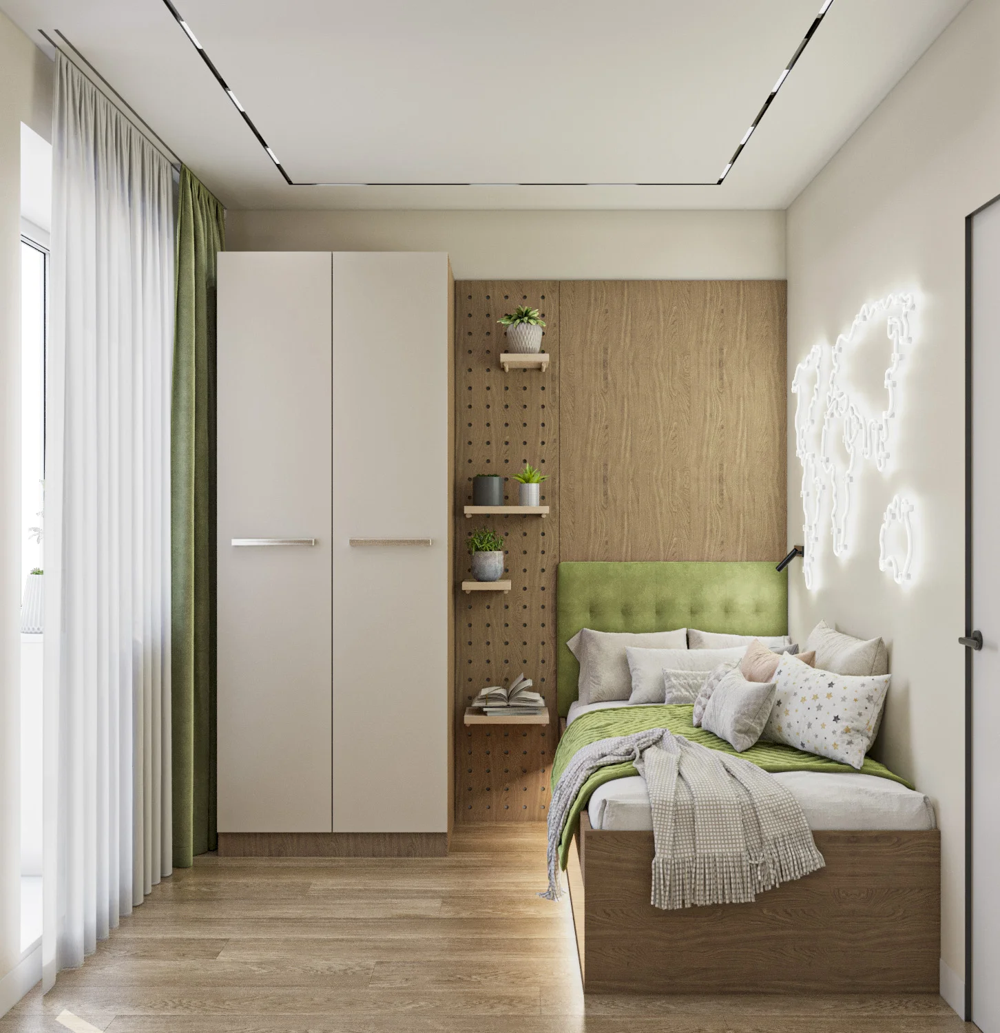 Дизайн-проект для комнаты подростка