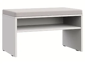 Банкетка с подушкой Montreal белый Bravo white дл.582 Банкетка с подушкой Montreal белый Bravo white дл.582