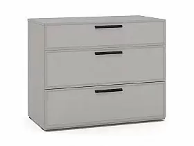 Комод Rimini серый/туя 3ящ. дл.888 Комод Rimini серый/туя 3ящ. дл.888