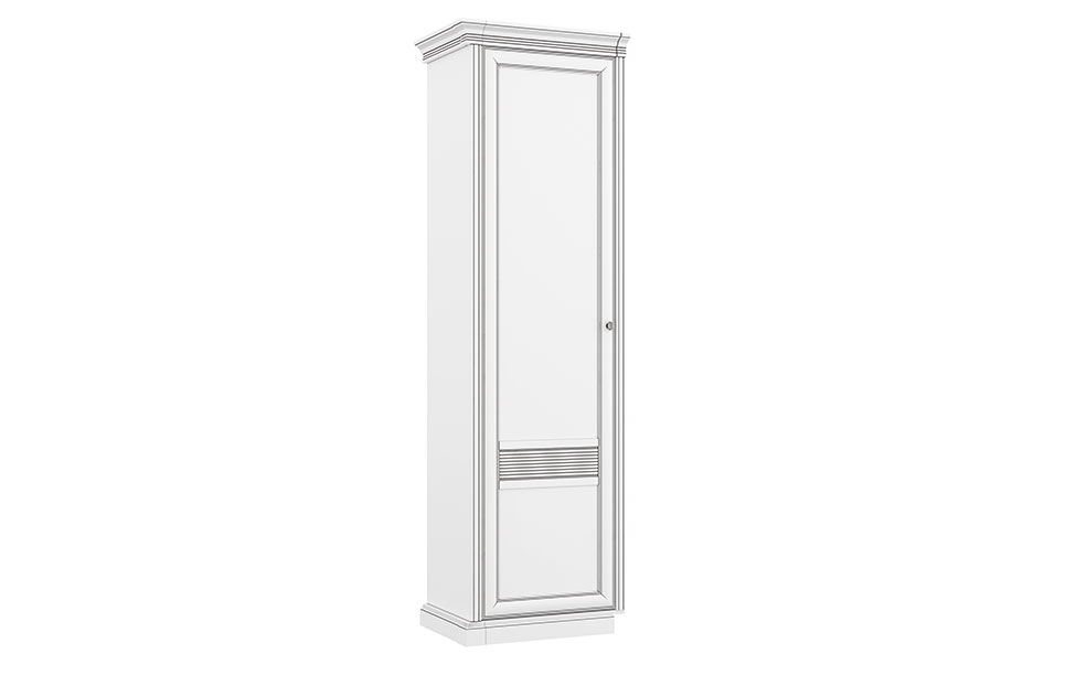 Шкаф Изотта ИТ-9 для одежды, Белый премиум ST24 (древесные поры)