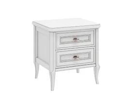 Тумба прикроватная ОН-306.04 Бело-серый Тумба прикроватная ОН-306.04 Бело-серый