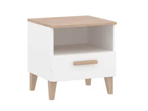 Тумба прикроватная Санти СА-301.09 , Белый премиум + Силк Зефир Тумба прикроватная Санти СА-301.09 , Белый премиум + Силк Зефир