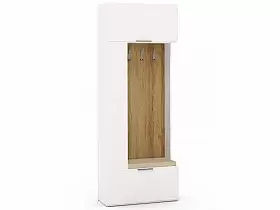 Секция SOHO белая для прихожей правая Секция SOHO белая для прихожей правая