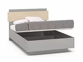 Кровать Rimini серый/туя 1,5сп. с п/м (1200мм) д/матр.20-45кг Кровать Rimini серый/туя 1,5сп. с п/м (1200мм) д/матр.20-45кг