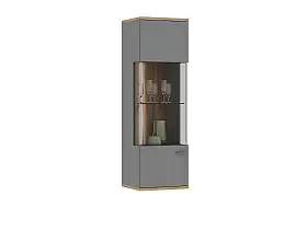 Шкаф Merano навесной Оникс серый Орех Monfort Оникс Сатин/Стекло 63.037.1.105.116 Шкаф Merano навесной Оникс серый Орех Monfort Оникс Сатин/Стекло 63.037.1.105.116