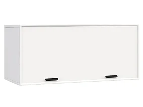 Секция навесная Римини белая 1дв.откидная дл.1000 Секция навесная Римини белая 1дв.откидная дл.1000