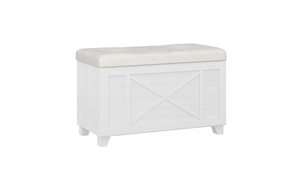 Банкетка двухместная КА-910.04, Блан-Шене/Avelina (9534)