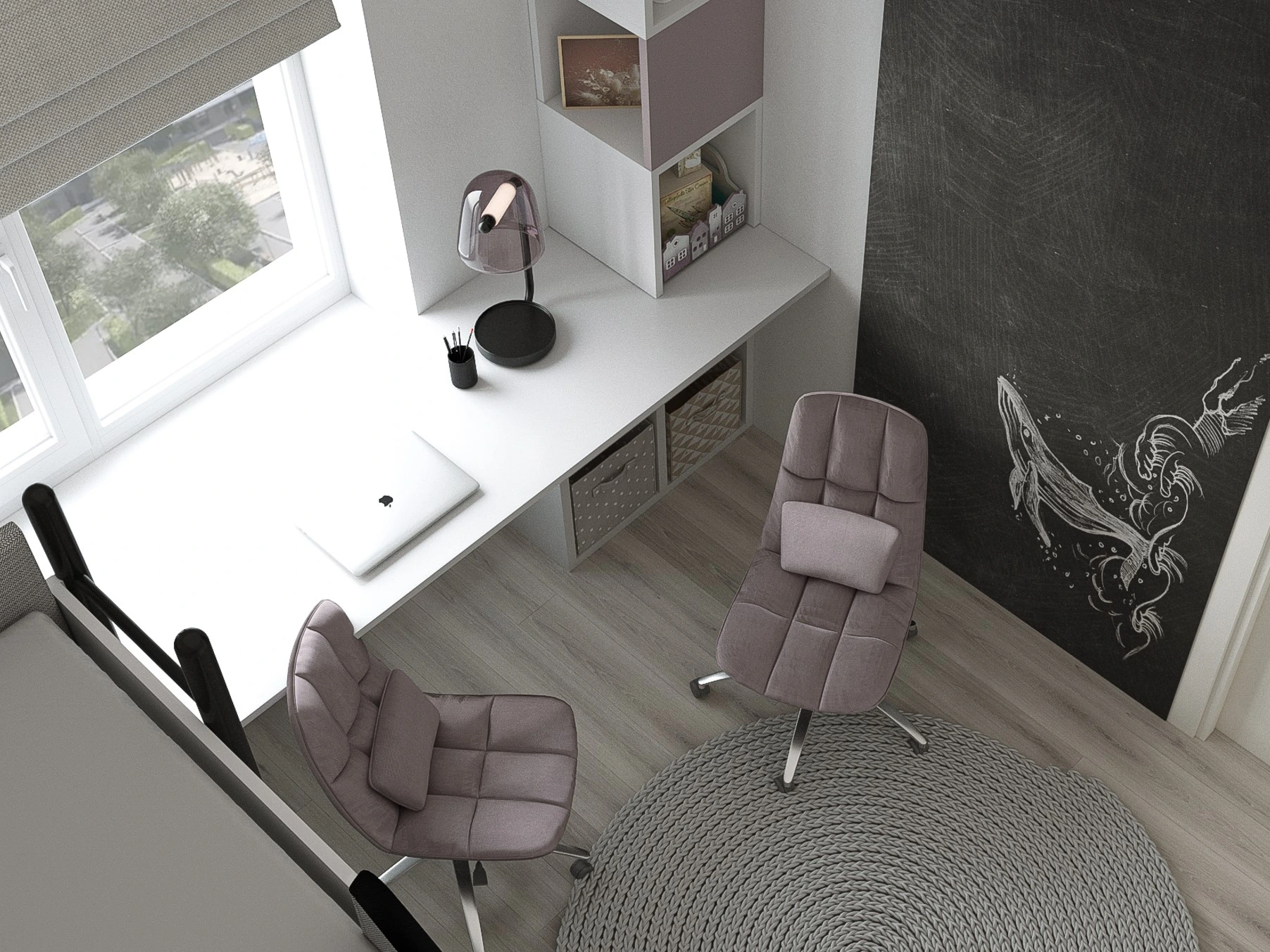 Дизайн-проект для двоих детей