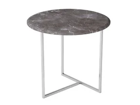 Столик журнальный Альбано серый мрамор Столик журнальный Альбано серый мрамор