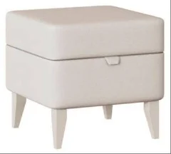 Пуф Орландо ОР-910.01, Ярко-серый/Avelina 9534 Пуф Орландо ОР-910.01, Ярко-серый/Avelina 9534