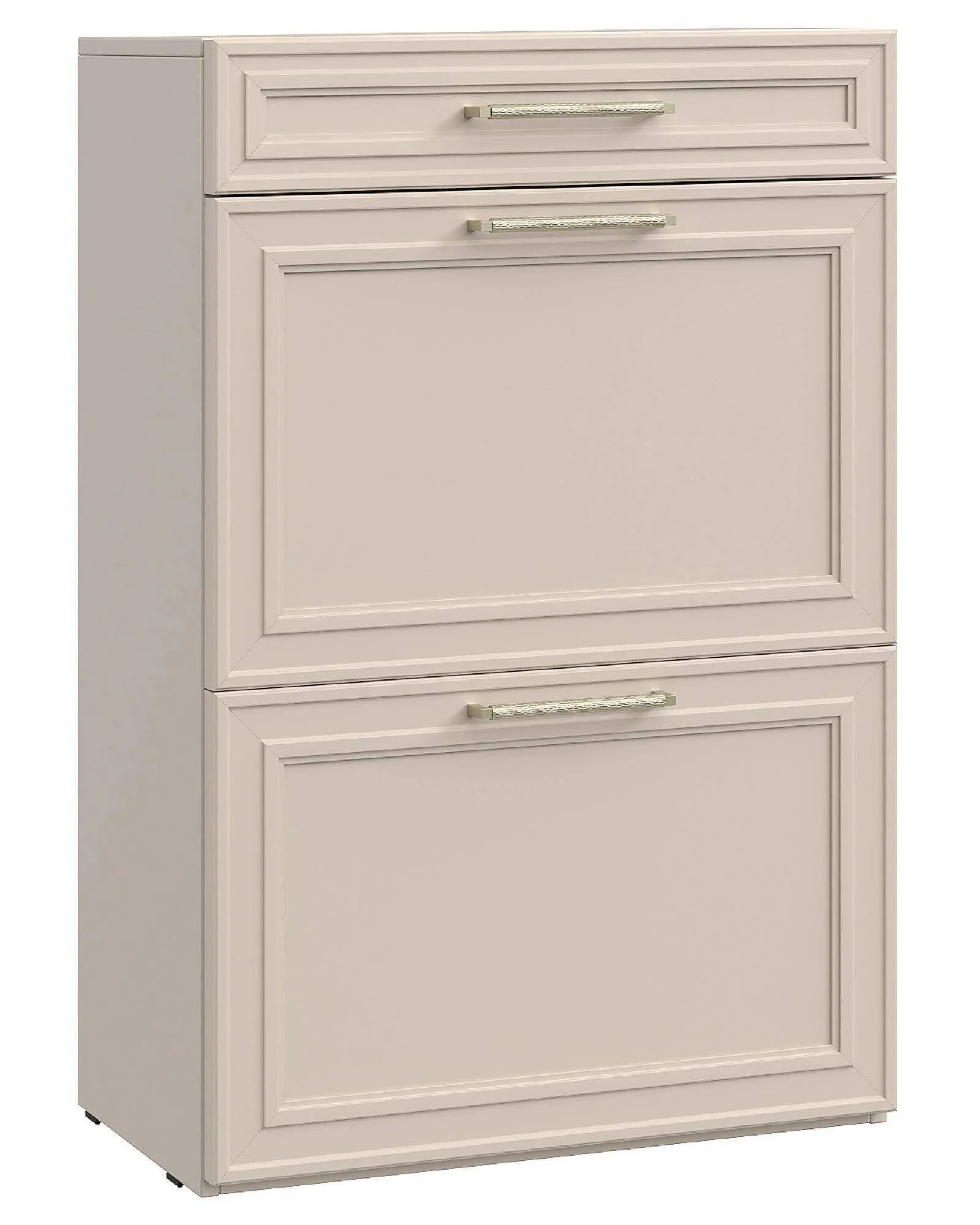 Тумба для обуви 1ящ., 2корзины дл.606 Montreal беж.